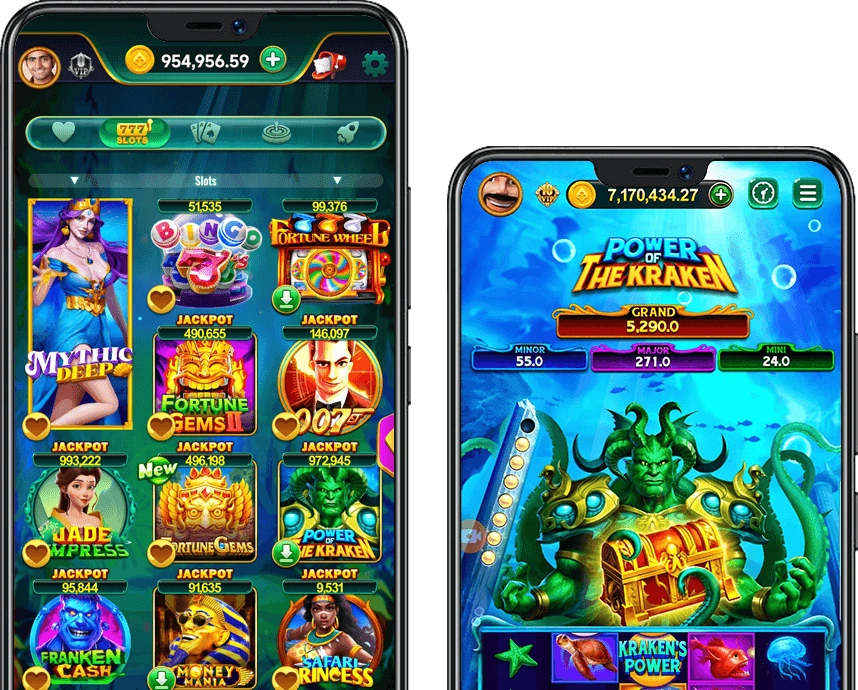 Mobile interface of jl55 app for fast login, register, and access to casino games